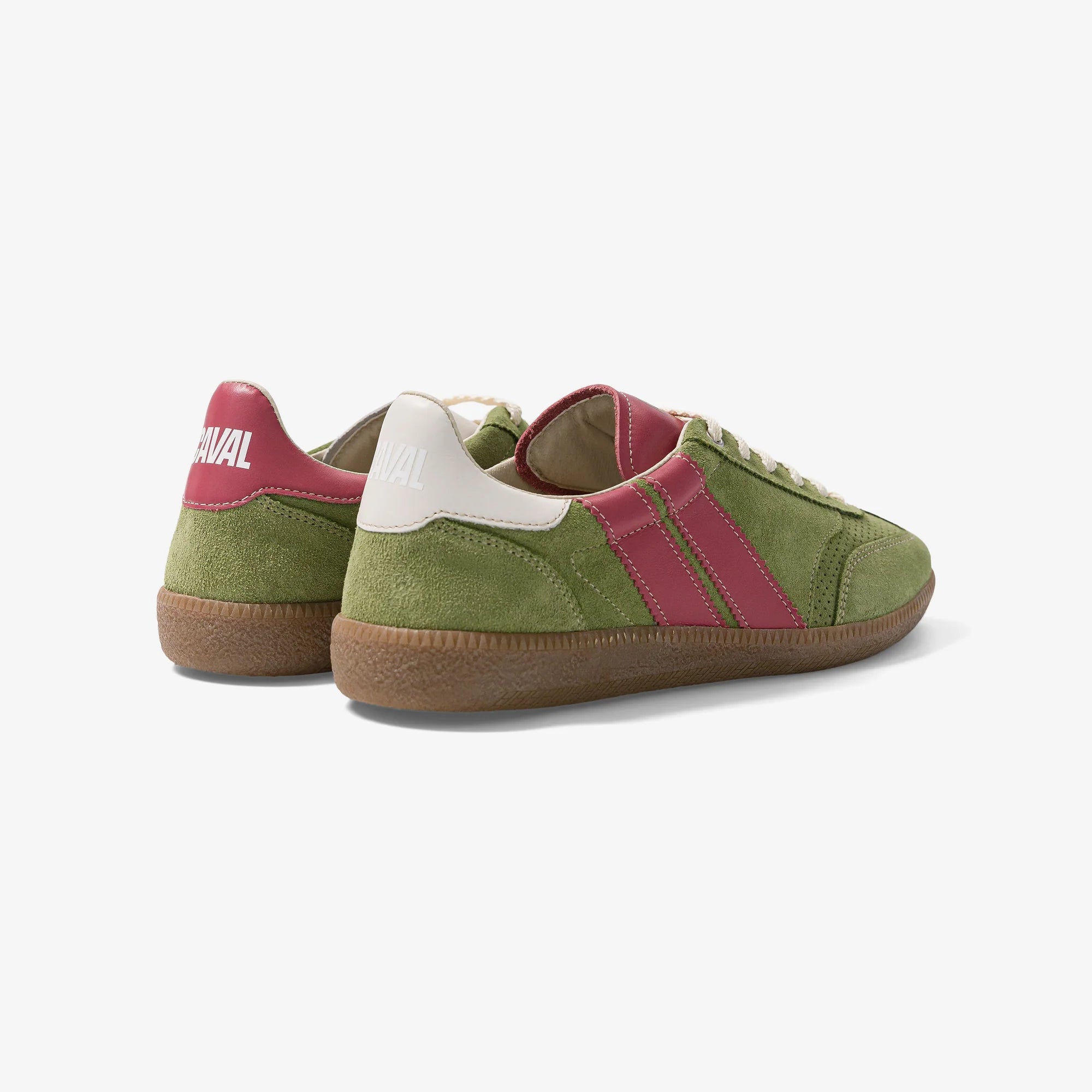 Caval - Baskets Matcha Berry - Rose et Vert - Chaussures - 