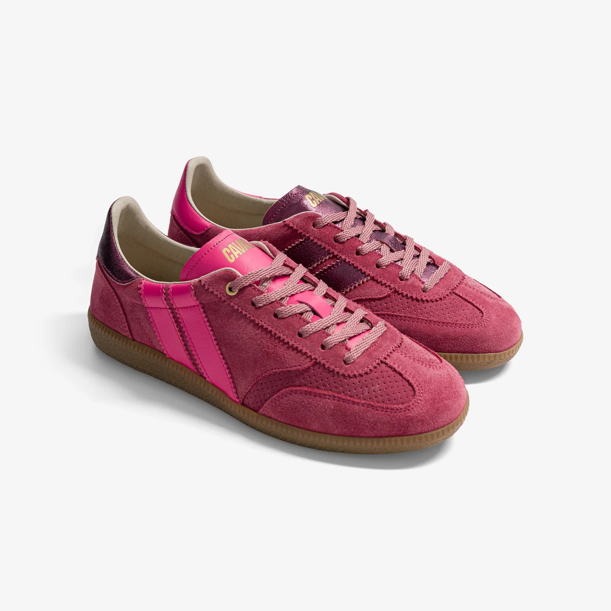 Caval - Baskets Metallic Bambino - Rose Barbie Métallisé - Chaussures - CAVA - BASPUL - 34