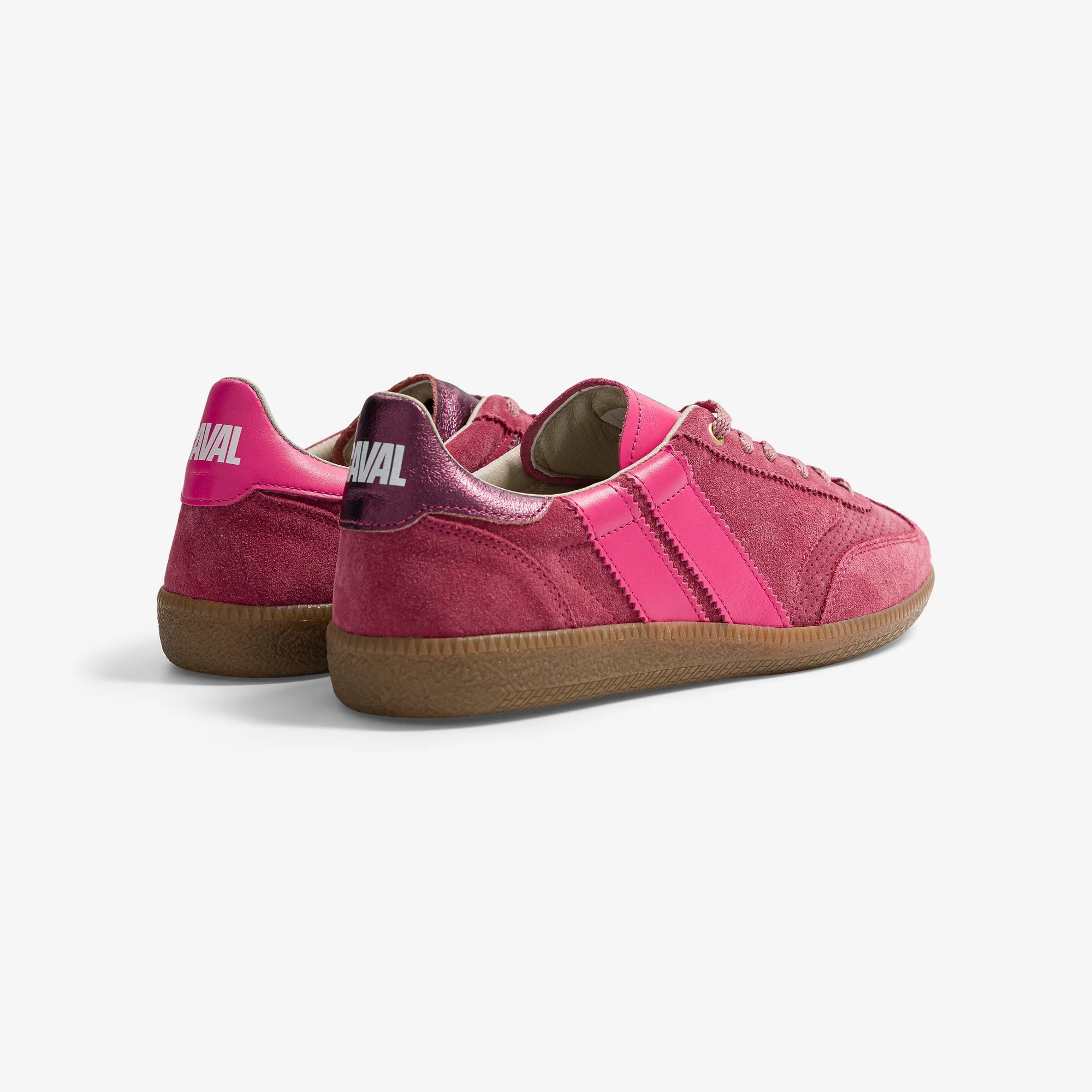 Caval - Baskets Metallic Bambino - Rose Barbie Métallisé - Chaussures - CAVA - BASPUL - 34