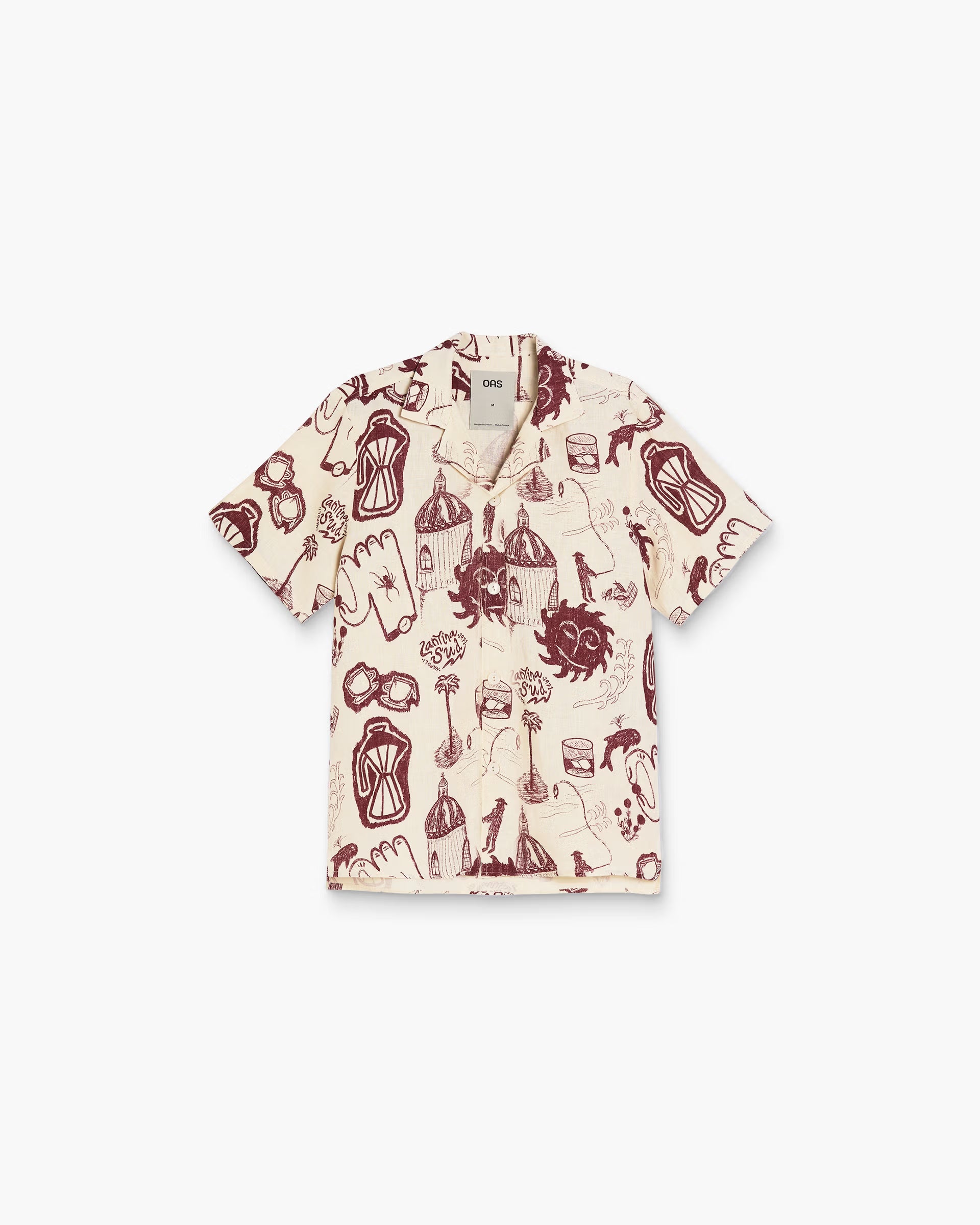 OAS - Chemise Lin Cantina Cuba