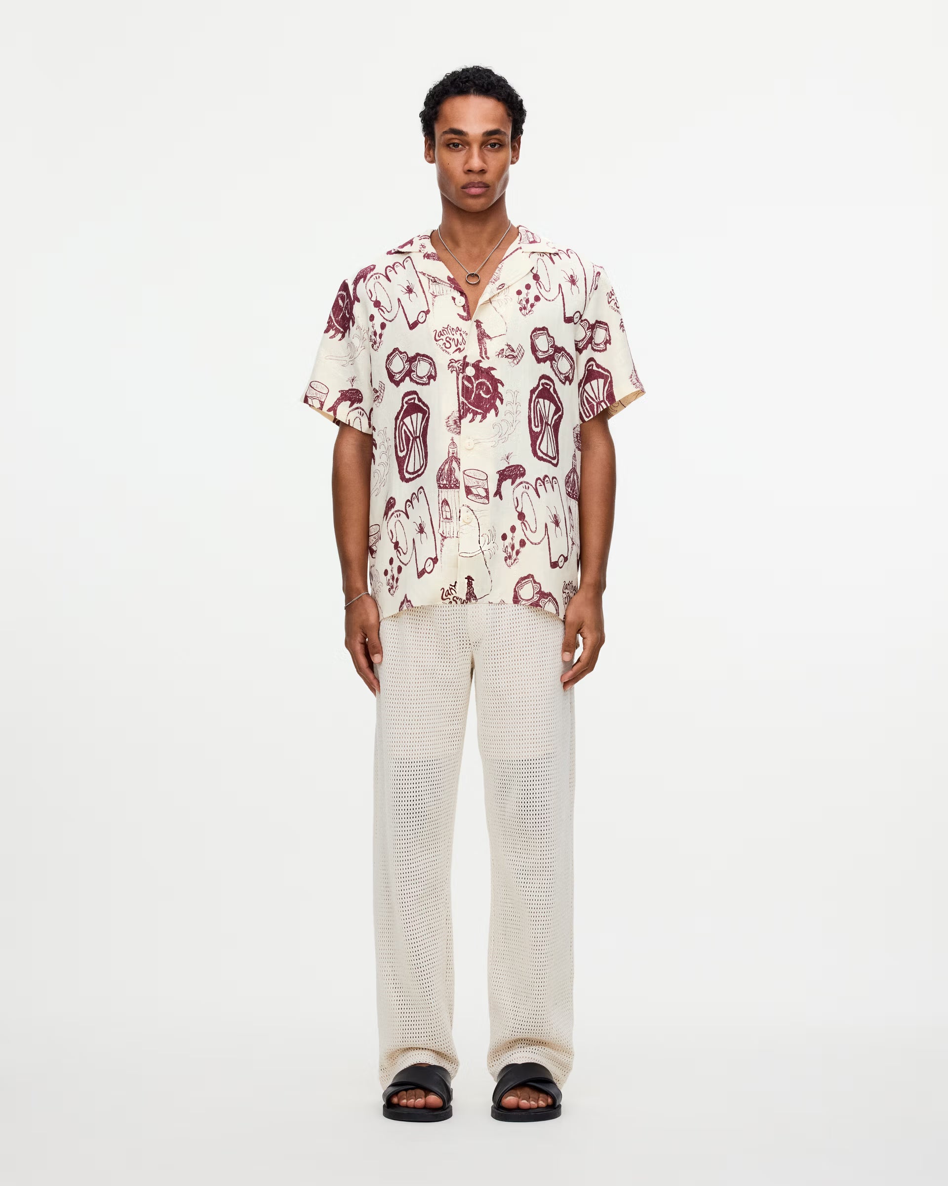 OAS - Chemise Lin Cantina Cuba