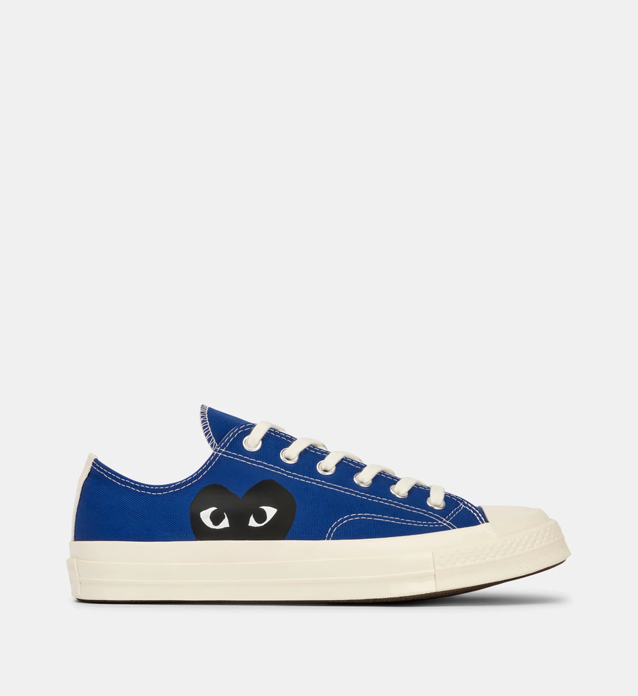 Comme Des Garçons Play x Converse - Chuck 70 CDG OX - Blue/Black/Egret - Chaussures - A08798C
