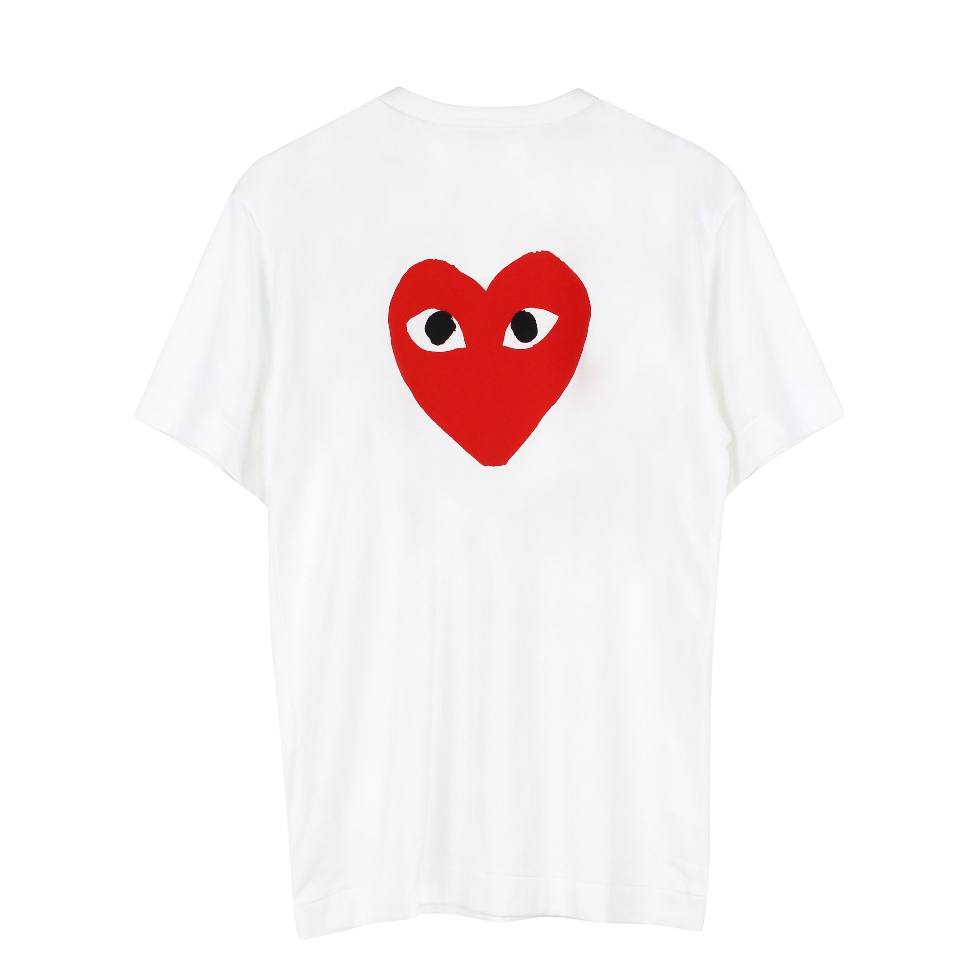 Comme Des Garçons PLAY - T-shirt AX - T222 - Blanc - T-shirts - AX - T222 - 051 - 1