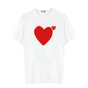 Comme Des Garçons PLAY - T-shirt AX - T222 - Blanc - T-shirts - AX - T222 - 051 - 1