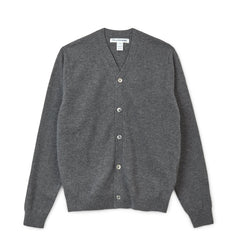 Comme des Garçons SHIRT - V - neck Wool Cardigan FZ - N105 - Gray - Gilet - FZ - N105 - PER