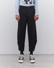 Comme des Garçons SHIRT - Pantalon en Laine FN - P002 - Noir - Pantalons et Shorts - FN - P002 - W24