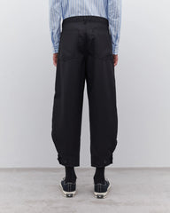 Comme des Garçons SHIRT - Pantalon en Laine FN - P002 - Noir - Pantalons et Shorts - FN - P002 - W24