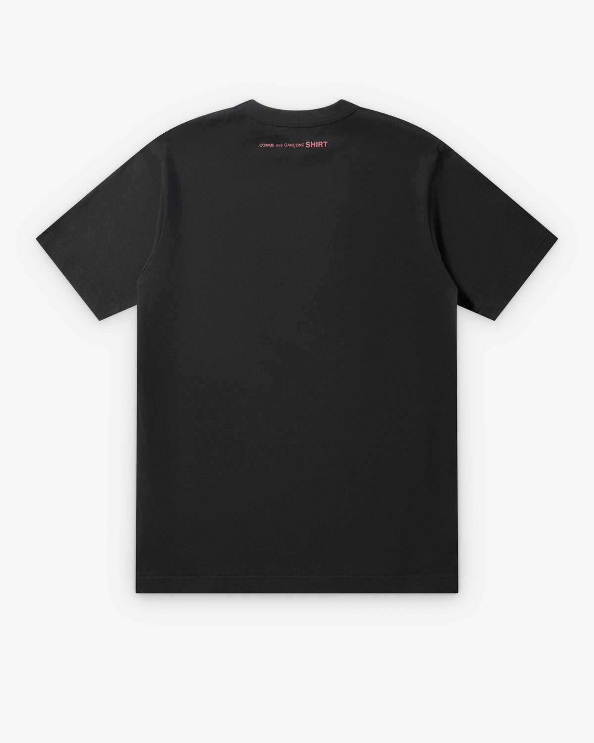 Comme Des Garçons SHIRT - T-shirt Black Red Logo - Black-T-shirts-FR-T007-W26