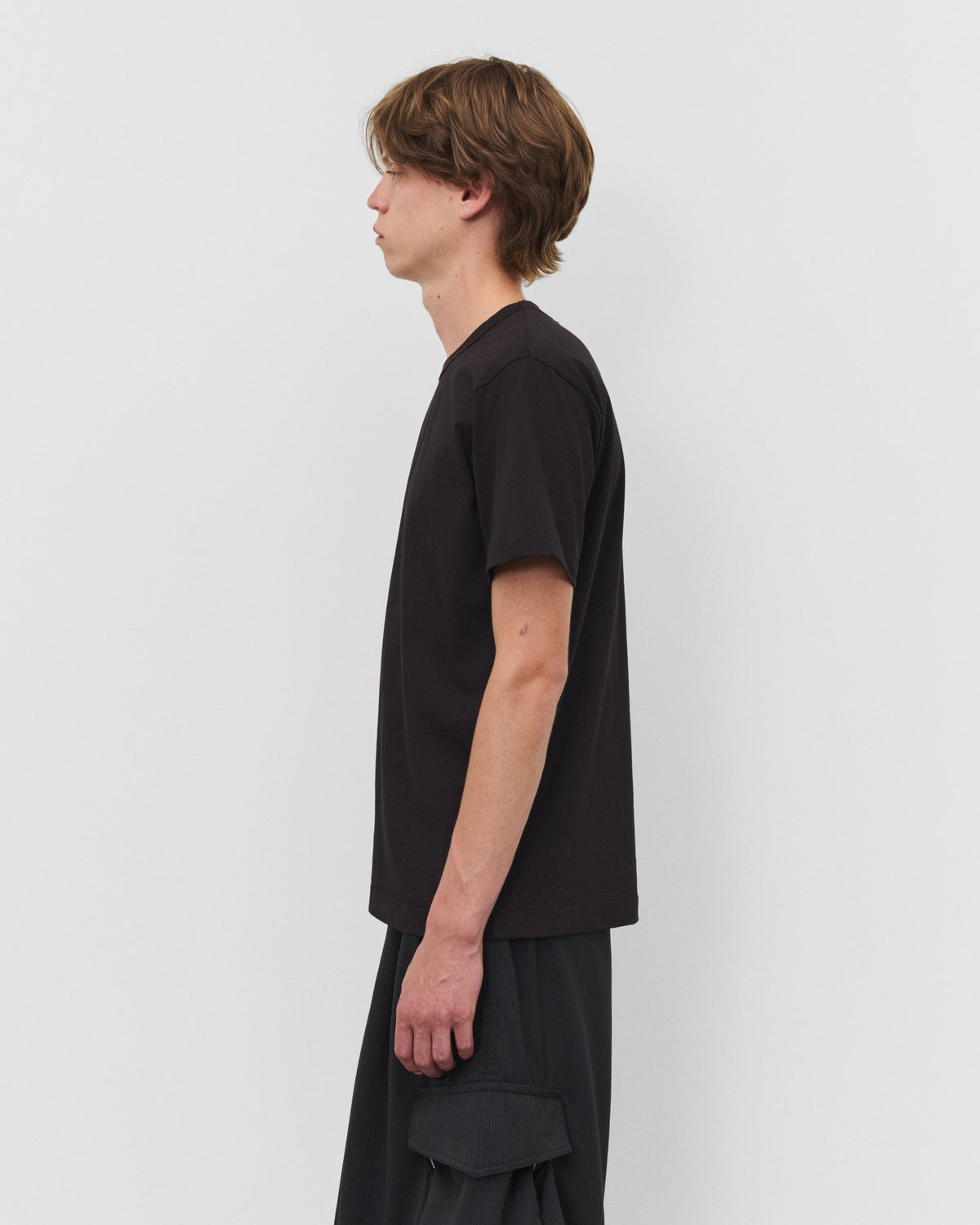 Comme Des Garçons SHIRT - T-shirt Black Red Logo - Black-T-shirts-FR-T007-W26