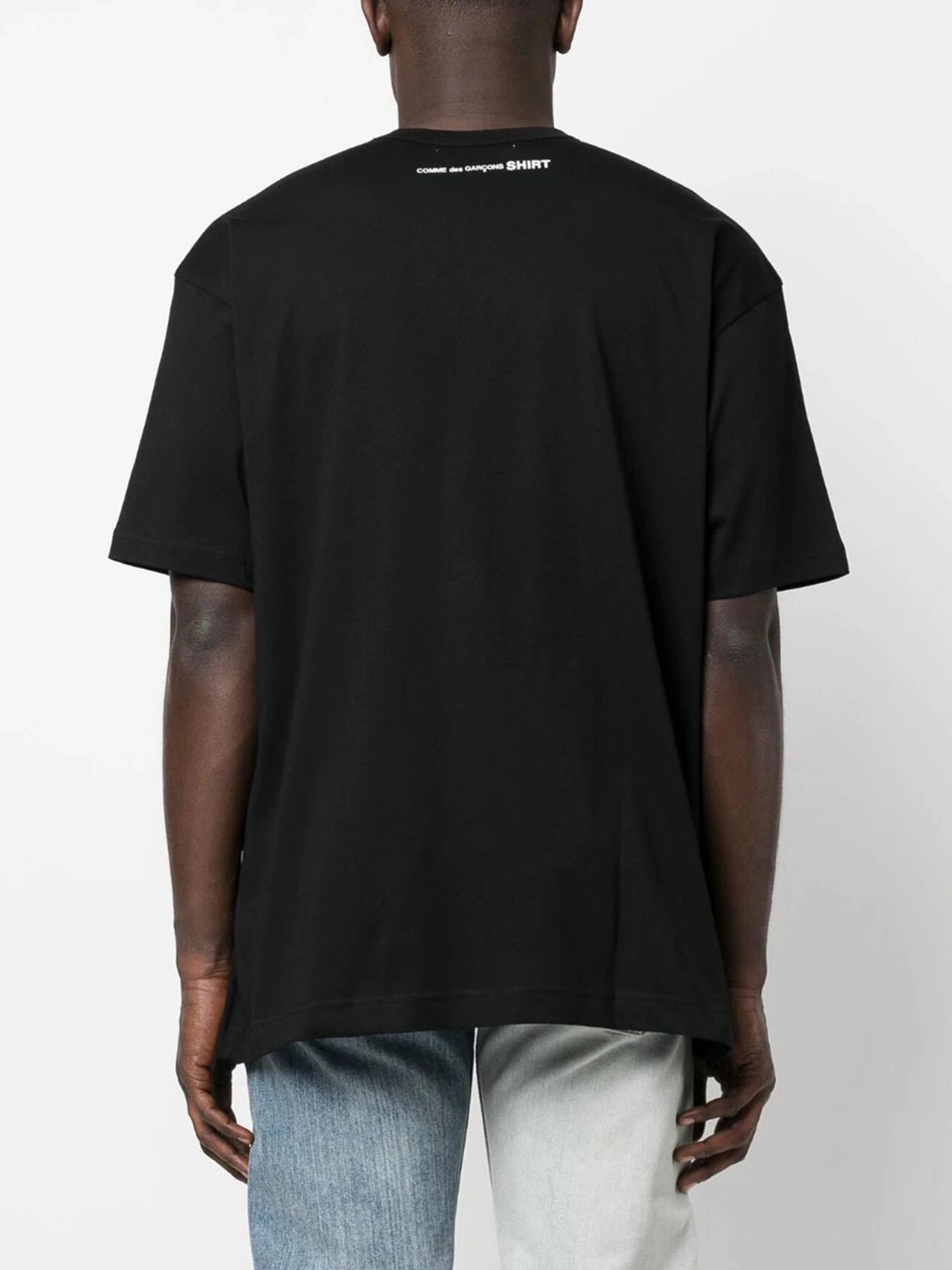 Comme des Garçons SHIRT - T-shirt oversize noir logo cdg dos FK-T015-S23-1-T-shirts-FK-T015-S23-1