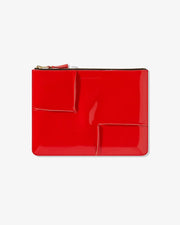 Comme Des Garçons WALLET - Pochette en Cuir SA5100RH - Red - Accessoires - SA5100RH