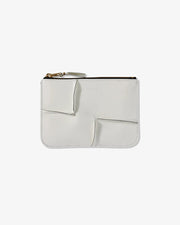 Comme Des Garçons WALLET - Porte Monnaie en Cuir SA8100RH - White - Accessoires - SA8100RH