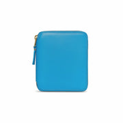 Comme Des Garçons WALLET - Portefeuille en Cuir - Arecalf SA2100 - Blue - Accessoires - SA2100