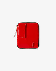 Comme Des Garçons WALLET - Portefeuille en Cuir SA2100RH - Rouge - Accessoires - SA2100RH