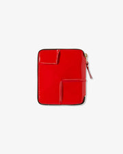 Comme Des Garçons WALLET - Portefeuille en Cuir SA2100RH - Rouge - Accessoires - SA2100RH