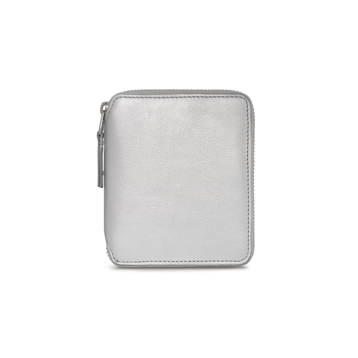 Comme Des Garçons Wallet Portefeuille Gold Line SA2100G argent – vue de face
