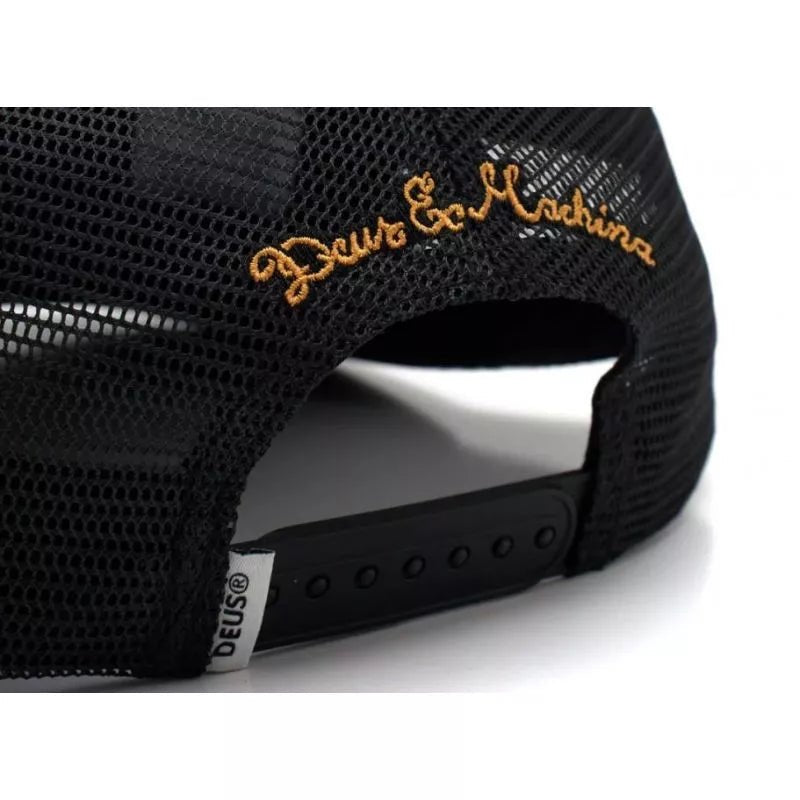 Deus Ex Machina - Mazey Trucker Cap Black - Accessoires - DMP257998 - BLK