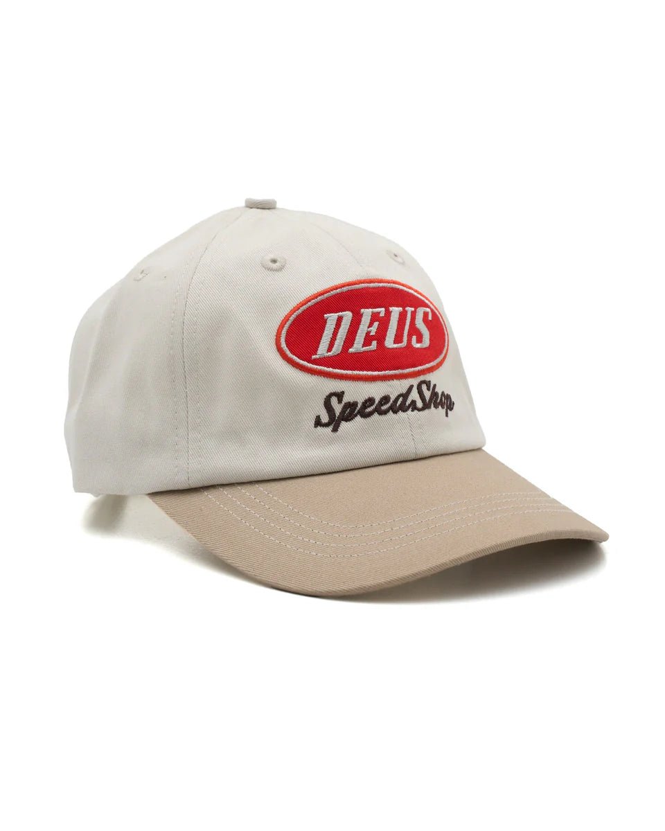 Deus Ex Machina - Speedshop Cap - Dirty White - Accessoires - DMP257950