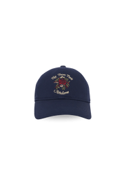 Drôle de Monsieur - La Casquette Slogan Fleurs - Dark Navy - Accessoires - E - CP153 - CO138 - DNY