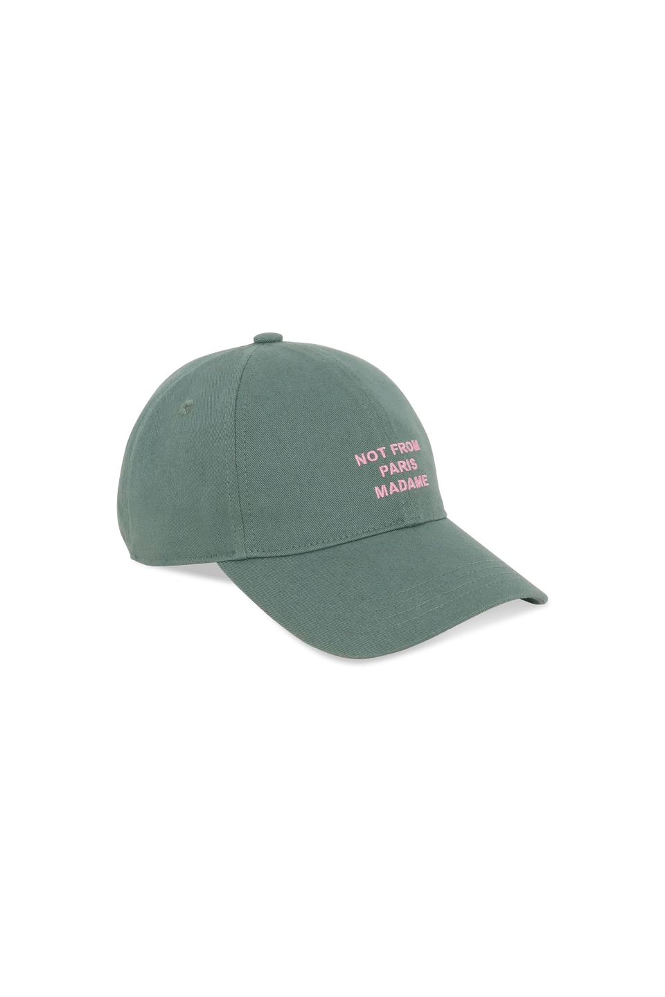 Drôle de Monsieur - La Casquette Slogan - Water Green - Accessoires - E - CP151 - CO138 - WG