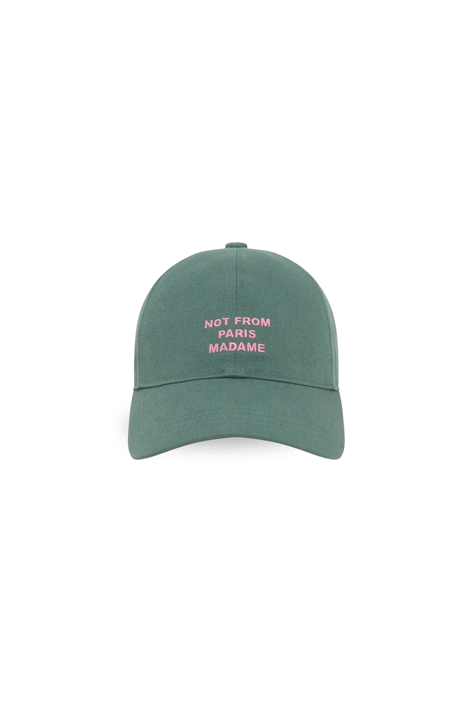Drôle de Monsieur - La Casquette Slogan - Water Green - Accessoires - E - CP151 - CO138 - WG
