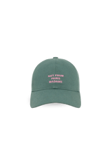 Drôle de Monsieur - La Casquette Slogan - Water Green - Accessoires - E - CP151 - CO138 - WG