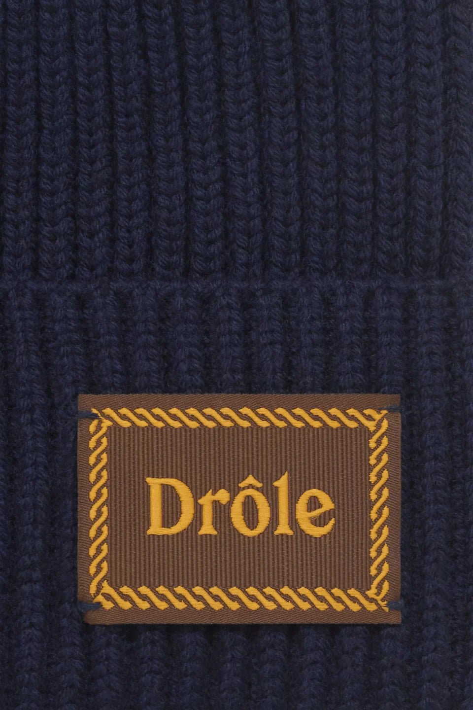 Drôle de Monsieur - Le Bonnet Laine - Navy - Accessoires - E - BN104 - WO007 - NY