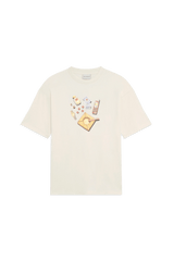 Drôle de Monsieur - Le T-shirt Soirée Cream - T-shirts - E - TS218 - CO002