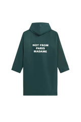 Drôle de Monsieur - La Parka Slogan - Dark Green - Vestes et Manteaux - E - CT137 - PA014 - DGN