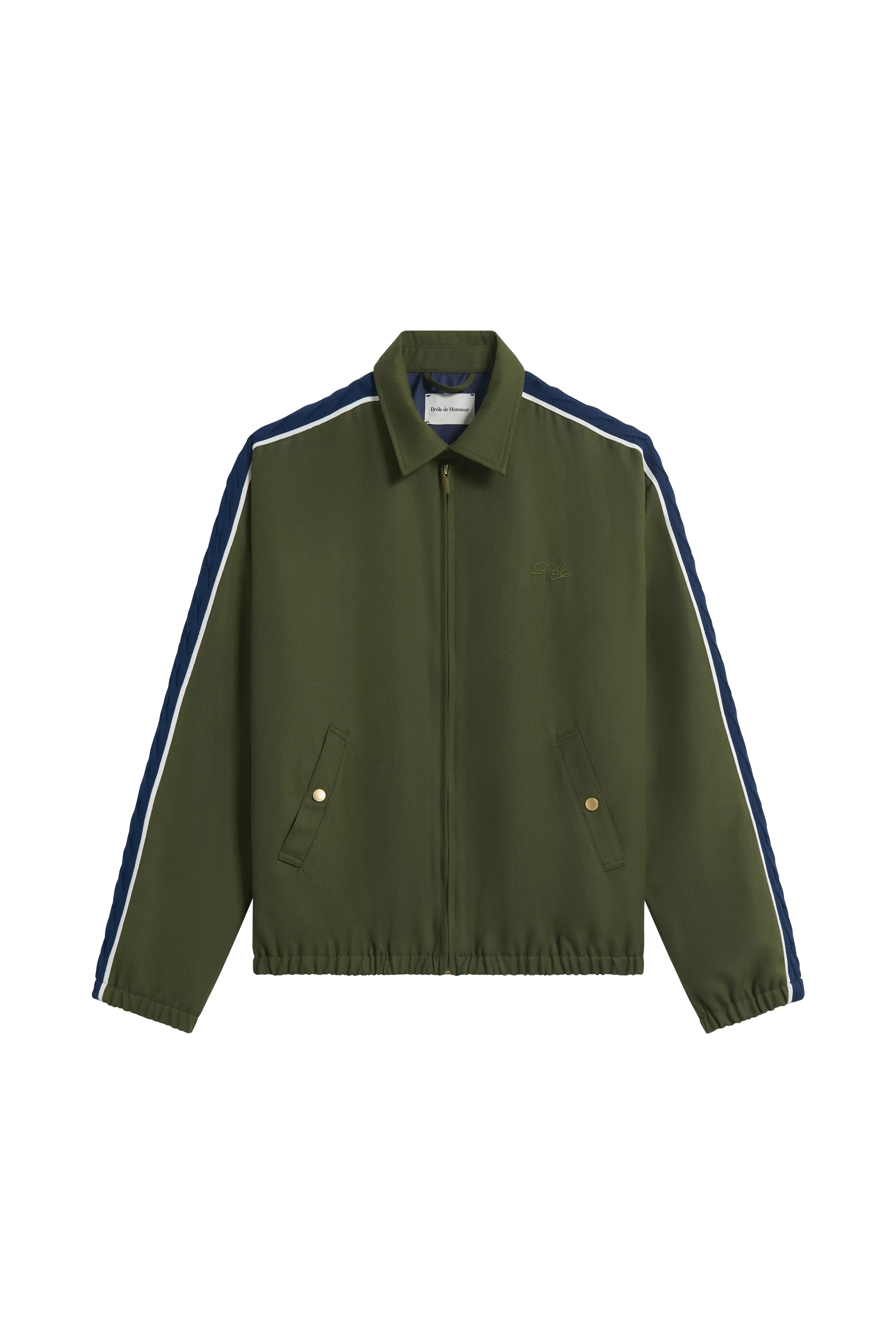 Drôle de Monsieur - La Veste Drôle Torsades - kaki - Vestes et Manteaux - E - JT199 - PL144 - KK