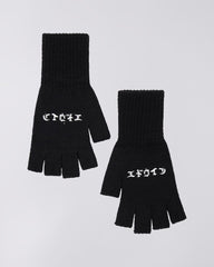 Edwin - Knitted Mittens - Black - Accessoires - I034120