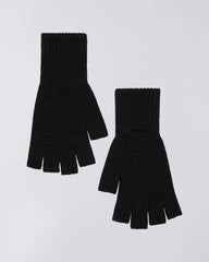 Edwin - Knitted Mittens - Black - Accessoires - I034120