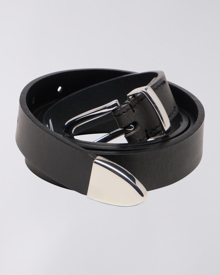 Edwin - Thin Core Belt - Black - Accessoires - I034241