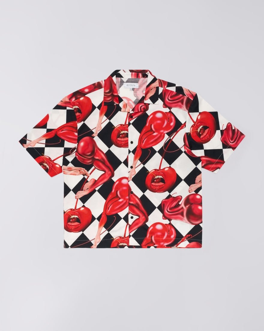 Edwin - Miki Kim Cherry Shirt SS - Multicouleur-Chemises-I036558