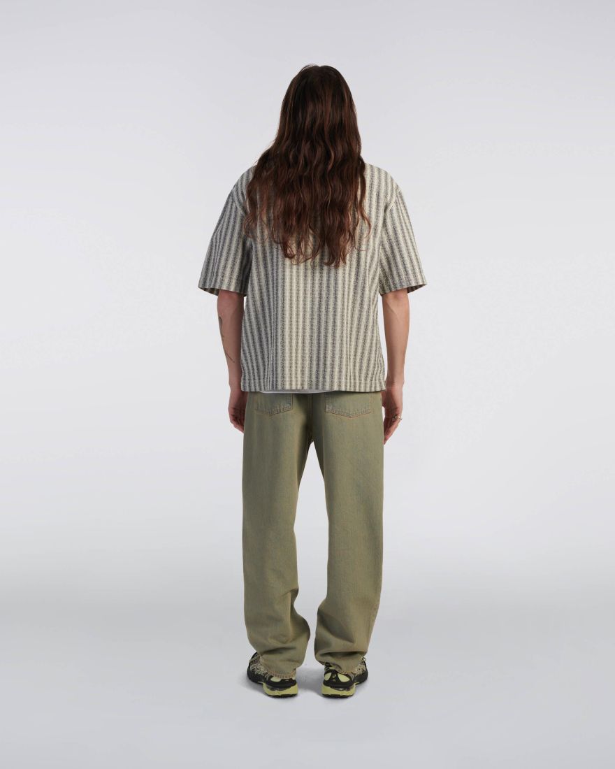 Edwin - Saga Shirt SS - Black/White - Chemises - I035018_0D2_67