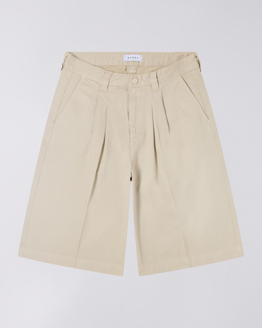 Edwin - Adams Short - Beige - Pantalons et Shorts - I034941_89_GD