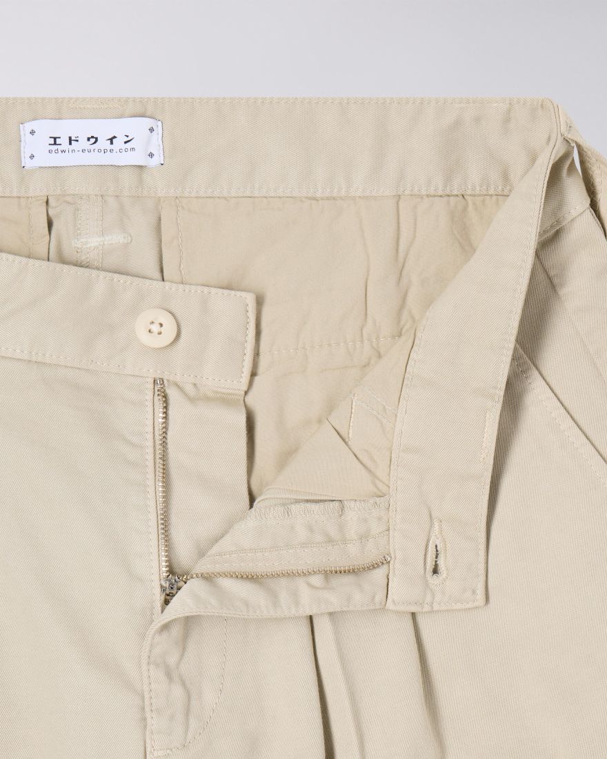Edwin - Adams Short - Beige - Pantalons et Shorts - I034941_89_GD