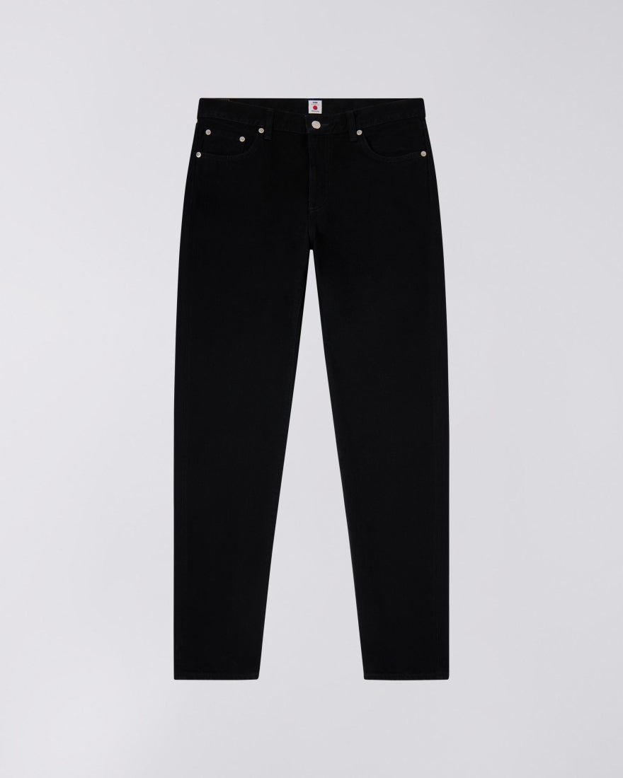 Edwin - Regular Tapered Jeans - Black - Unwashed - Pantalons et Shorts - 