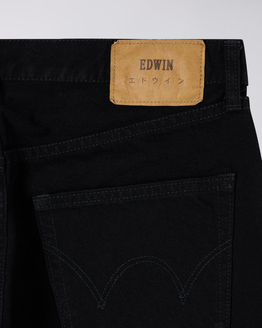 Edwin - Regular Tapered Jeans - Black - Unwashed - Pantalons et Shorts - 