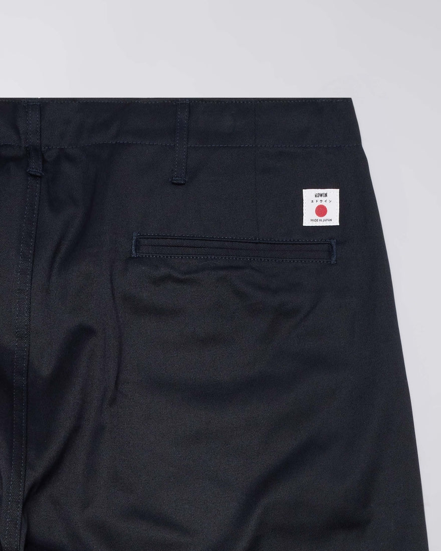 Edwin - Wide Trousers - Navy Unwashed - Pantalons et Shorts - I036711