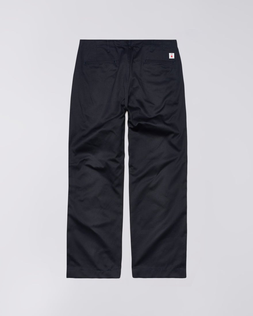 Edwin - Wide Trousers - Navy Unwashed - Pantalons et Shorts - I036711