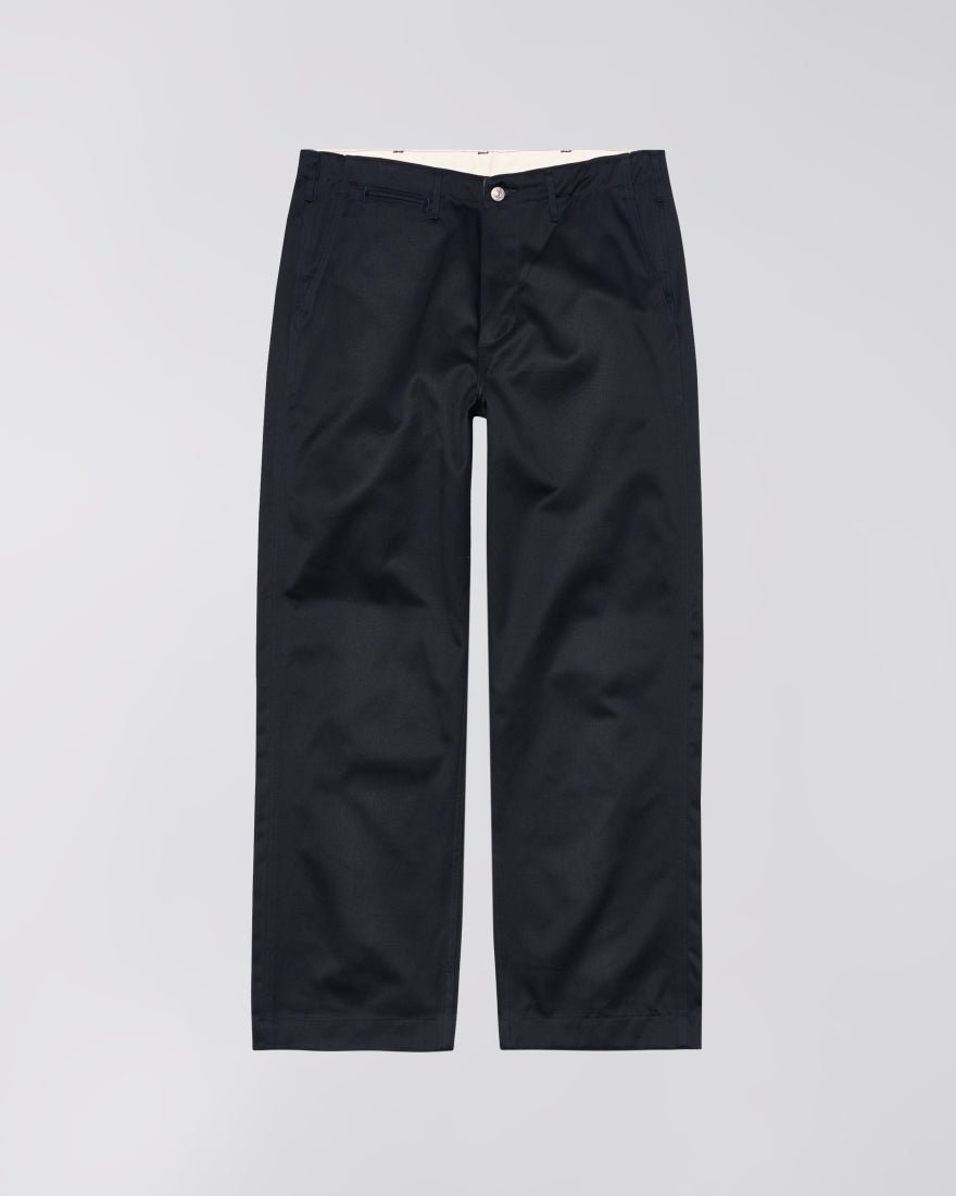 Edwin - Wide Trousers - Navy Unwashed - Pantalons et Shorts - I036711