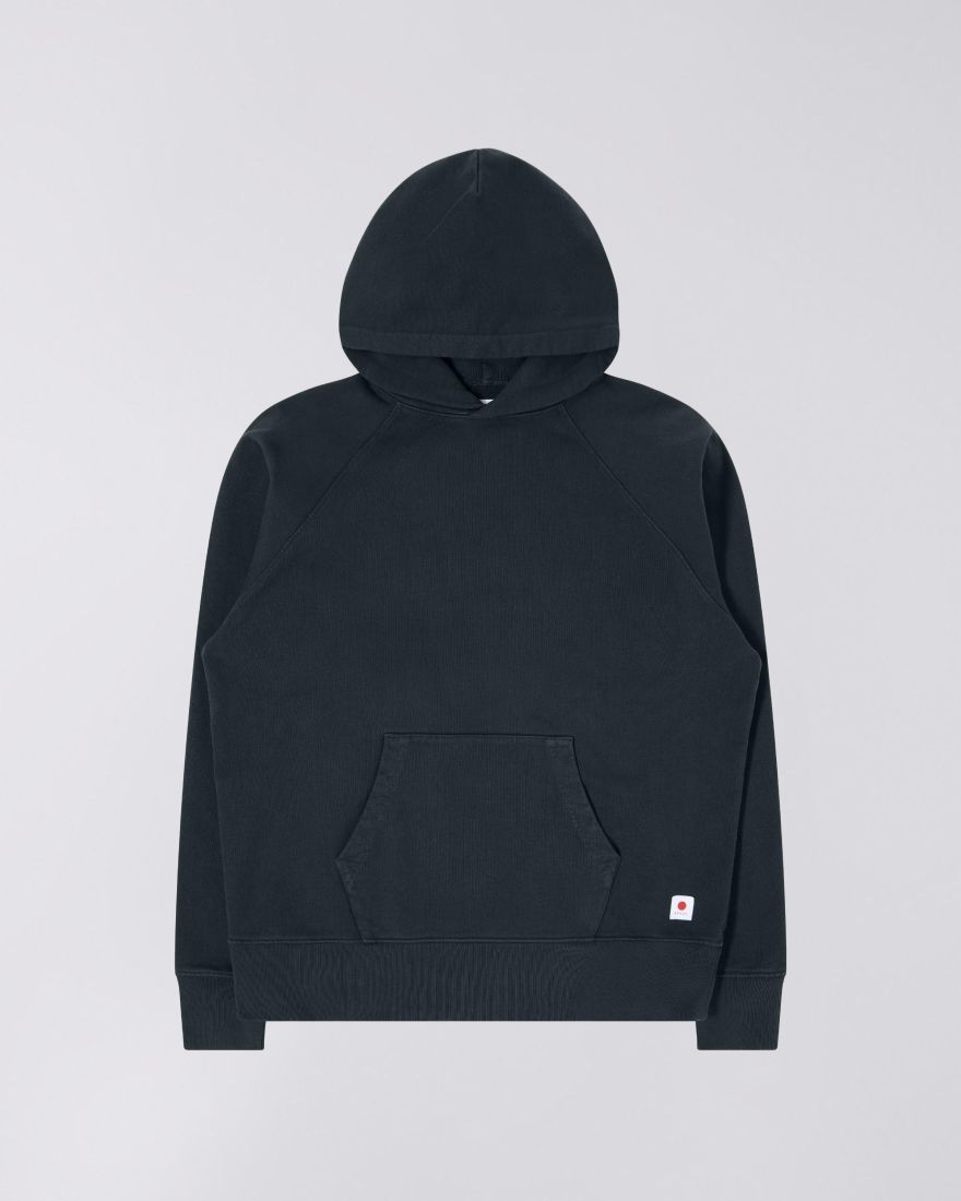 Edwin - Raglan Sleeve Hood Black - Pulls et Sweats - I034206