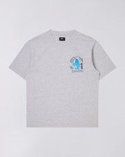 Edwin - Drink Mood T-shirt Grey Marl - T-shirts - I034185