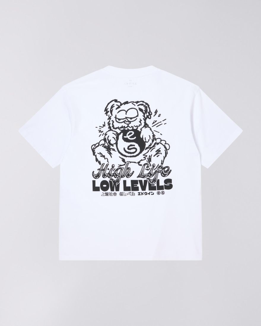 Edwin - High Bear T-shirt SS - White - T-shirts - I035030.02.67.03