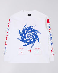 Edwin - Mind Drifter T-shirt LS - White - T-shirts - I034167