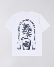 Edwin - Sake And Roses - White - T-shirts - I034184