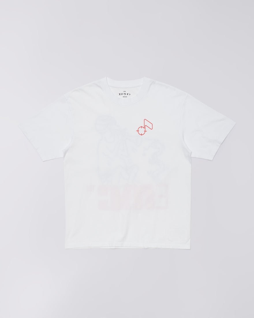 Edwin - T-shirt Charmer blanc - T-shirts - I036624