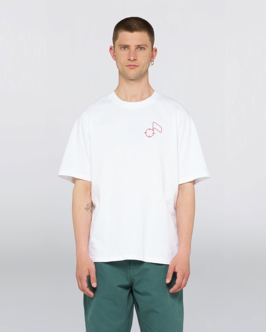 Edwin - T-shirt Charmer blanc - T-shirts - I036624