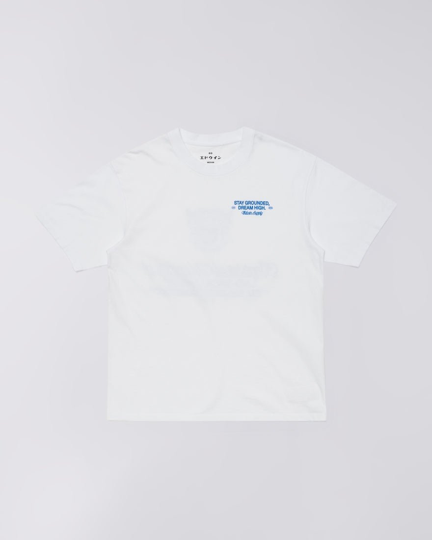 Edwin - T-shirt Laid - Back League blanc - T-shirts - I036611